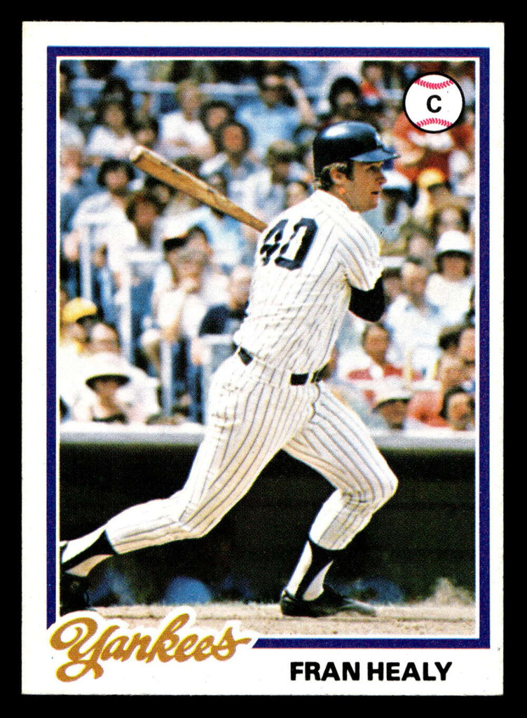 1978 Topps #582 Fran Healy Near Mint 