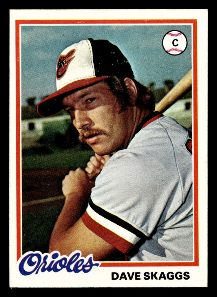 1978 Topps #593 Dave Skaggs Near Mint RC Rookie  ID: 521397