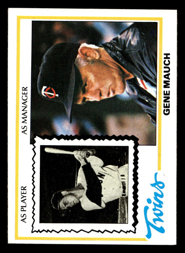 1978 Topps #601 Gene Mauch MG Near Mint  ID: 521421