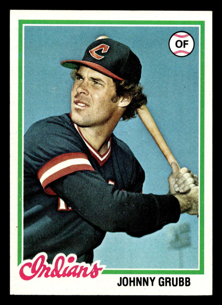 1978 Topps #608 Johnny Grubb Near Mint  ID: 521450