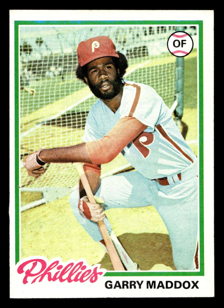1978 Topps #610 Garry Maddox Near Mint  ID: 521459
