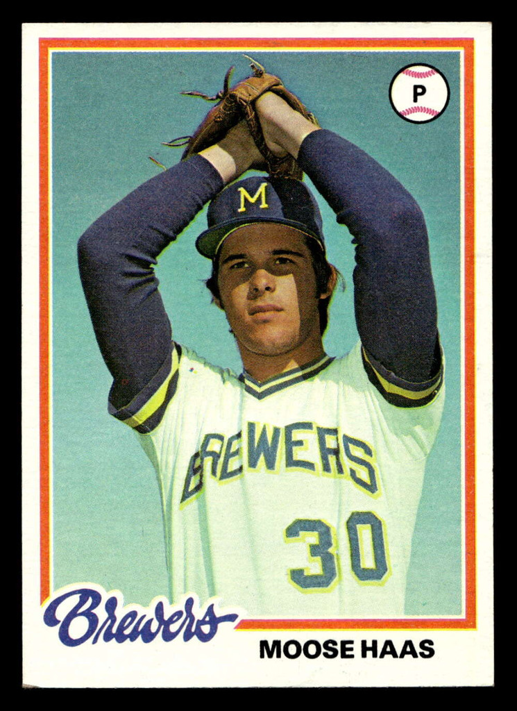 1978 Topps #649 Moose Haas Ex-Mint RC Rookie 