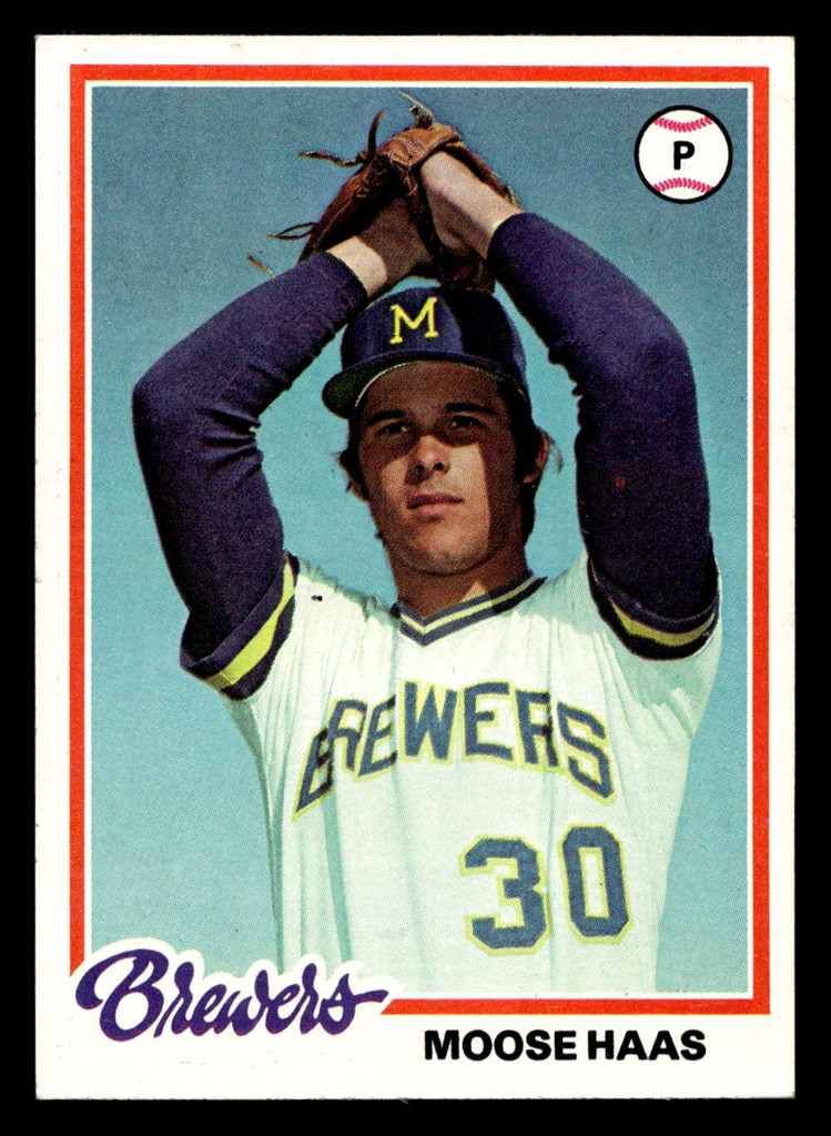 1978 Topps #649 Moose Haas Near Mint RC Rookie 