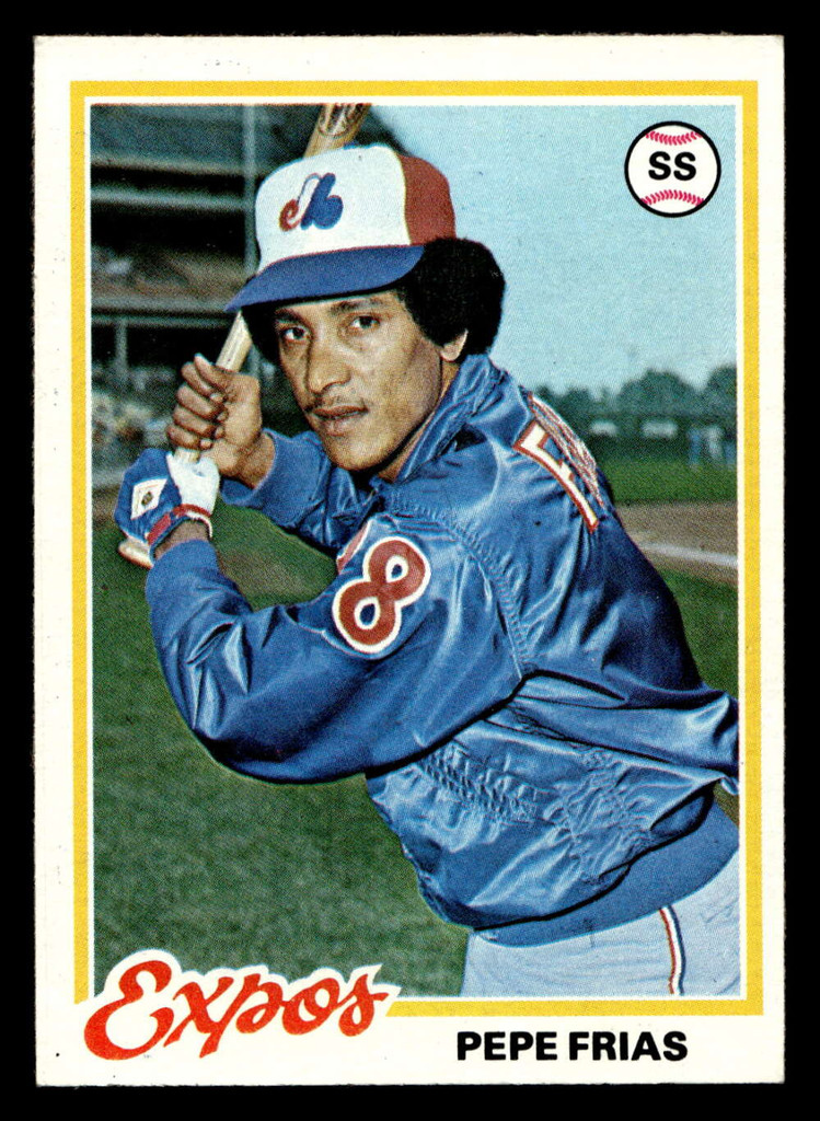 1978 Topps #654 Pepe Frias Near Mint 