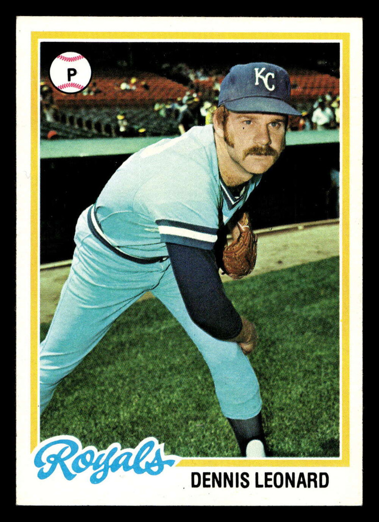 1978 Topps #665 Dennis Leonard Near Mint  ID: 521677