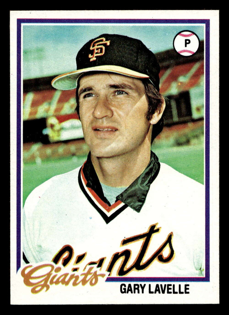 1978 Topps #671 Gary Lavelle Near Mint+  ID: 521703