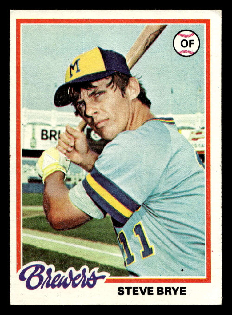 1978 Topps #673 Steve Brye Very Good 