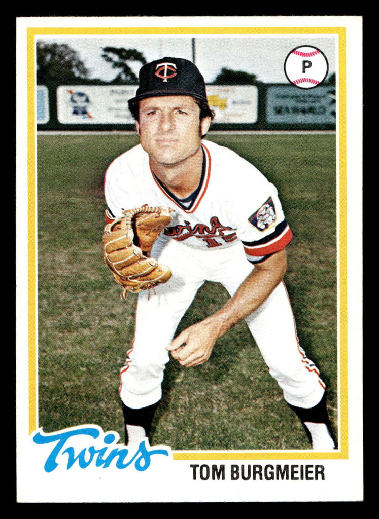 1978 Topps #678 Tom Burgmeier Near Mint  ID: 521729