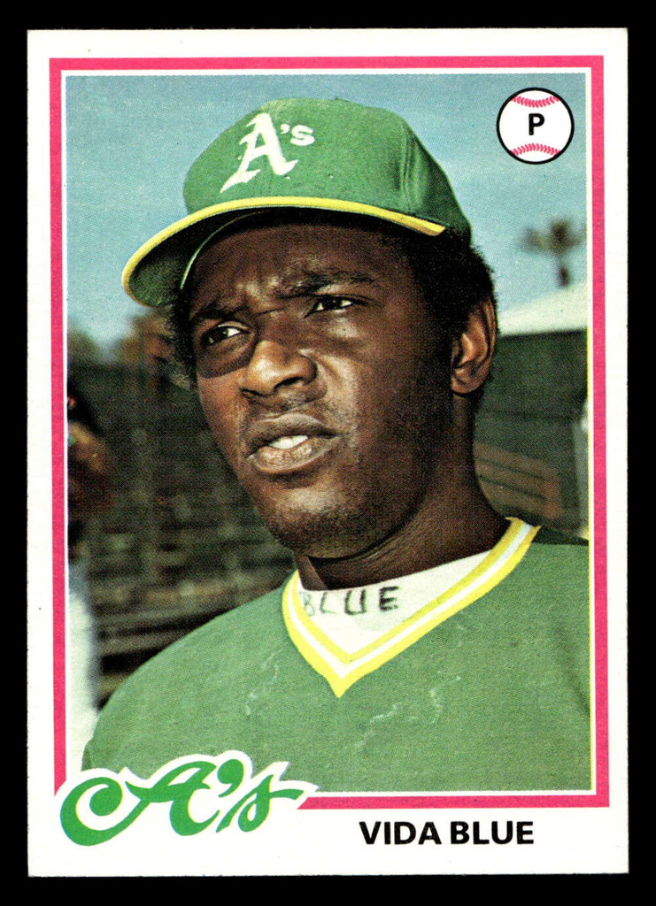 1978 Topps #680 Vida Blue Near Mint+  ID: 521739