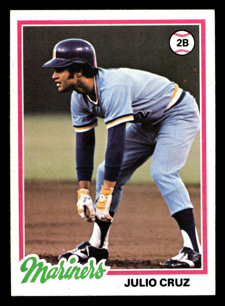 1978 Topps #687 Julio Cruz Near Mint RC Rookie  ID: 521766