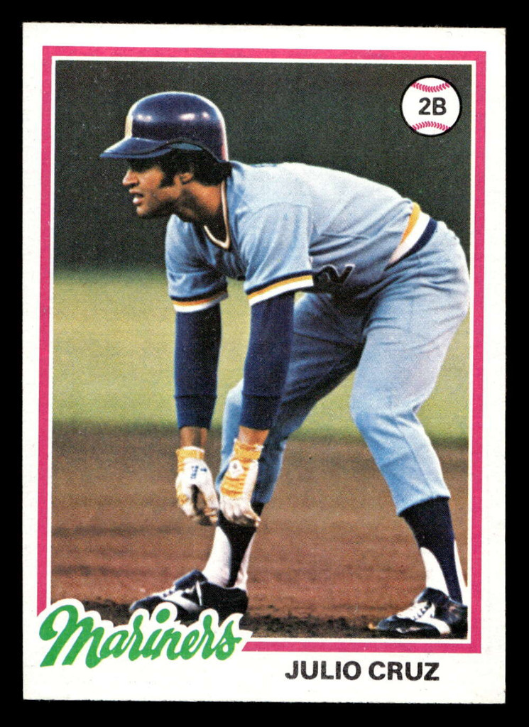 1978 Topps #687 Julio Cruz Near Mint+ RC Rookie  ID: 521767
