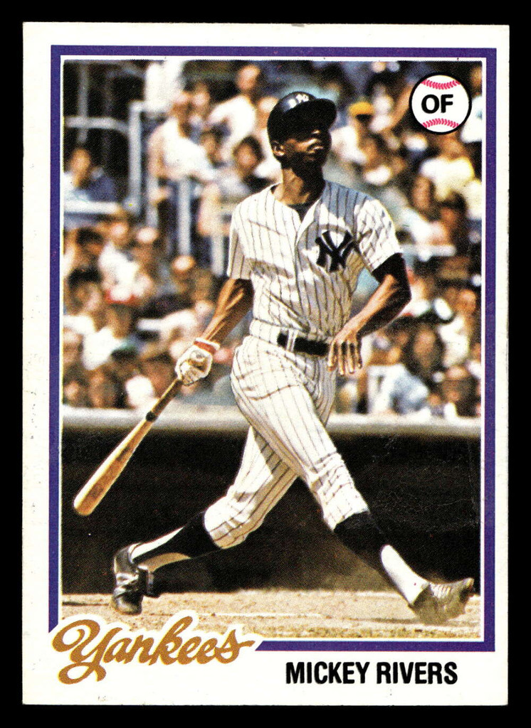 1978 Topps #690 Mickey Rivers Near Mint  ID: 521778