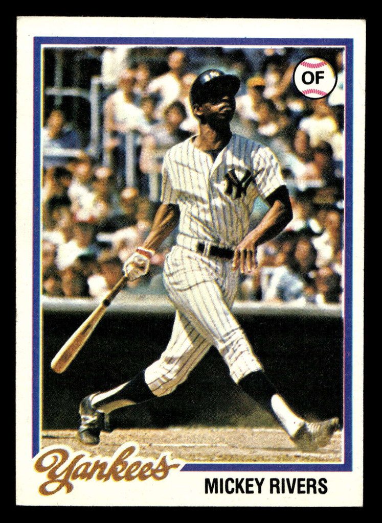 1978 Topps #690 Mickey Rivers Ex-Mint 