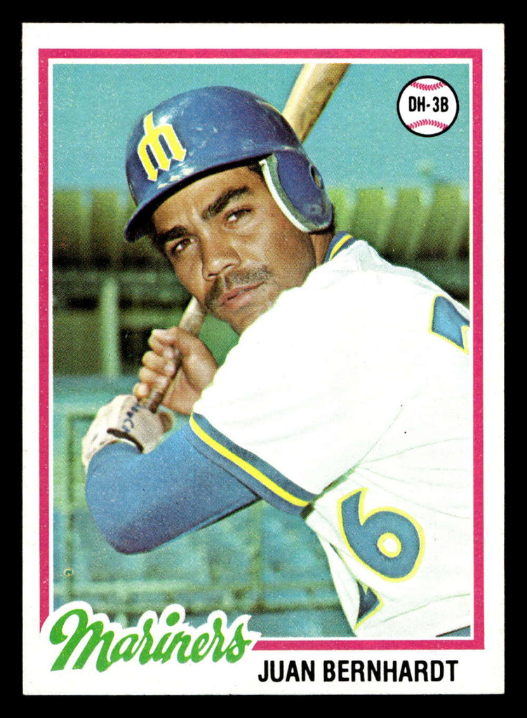 1978 Topps #698 Juan Bernhardt Near Mint+  ID: 521812