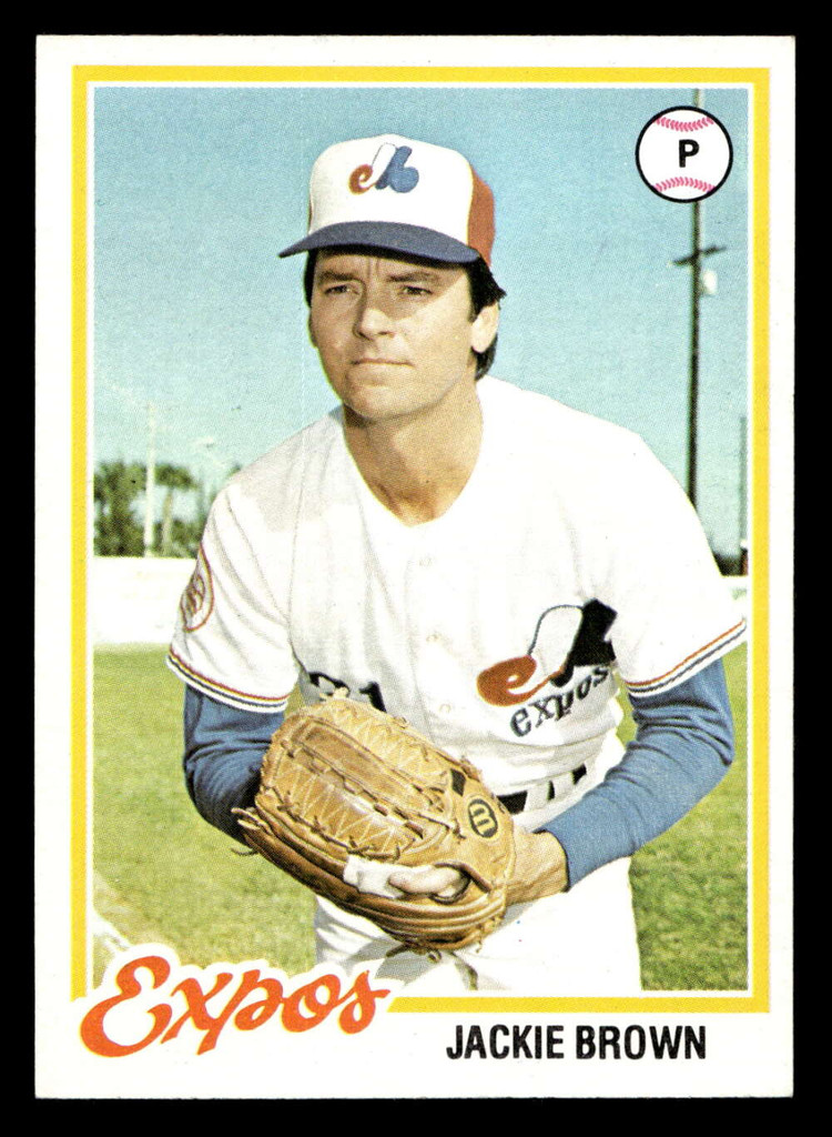 1978 Topps #699 Jackie Brown Near Mint+  ID: 521815