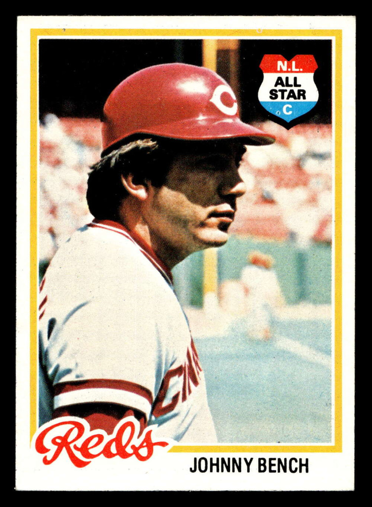 1978 Topps #700 Johnny Bench Very Good  ID: 521819