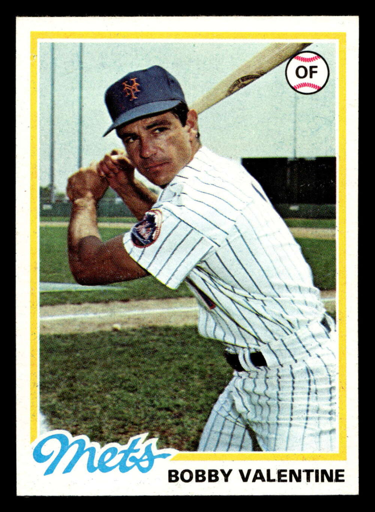 1978 Topps #712 Bobby Valentine Near Mint+  ID: 521867