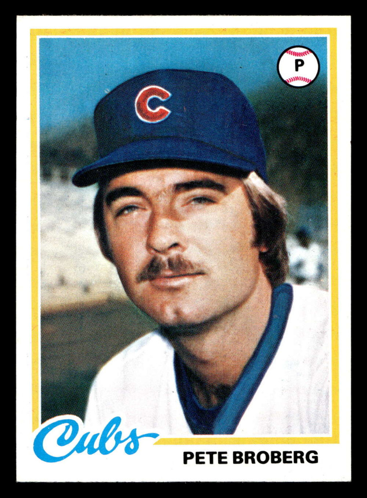 1978 Topps #722 Pete Broberg Near Mint+ 