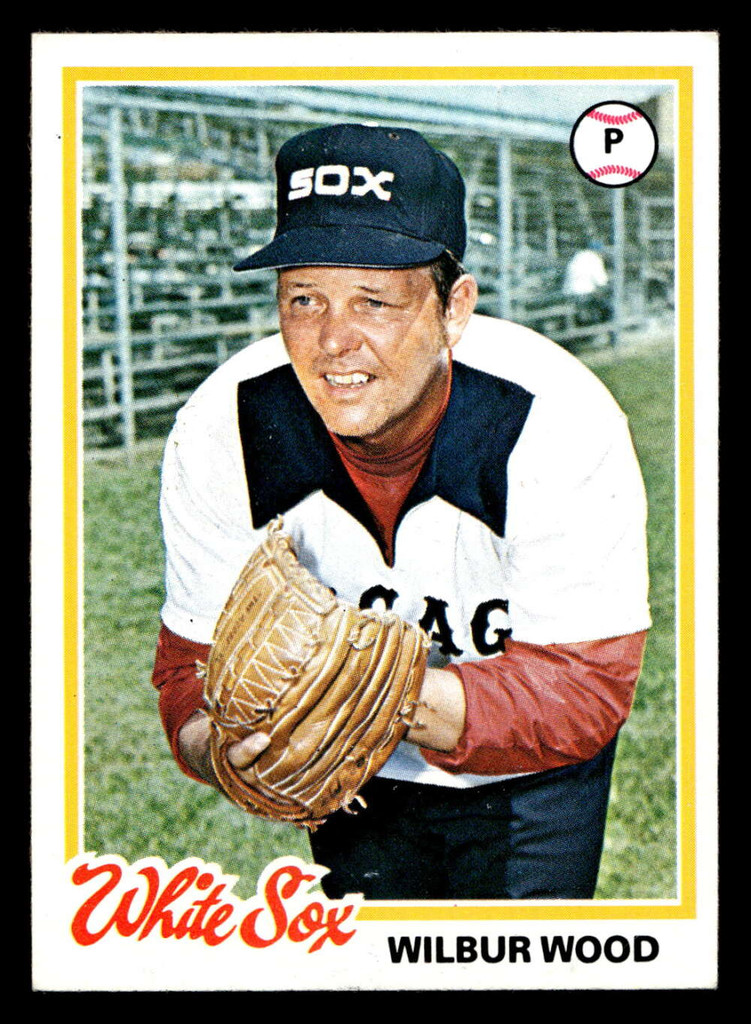 1978 Topps #726 Wilbur Wood Ex-Mint 