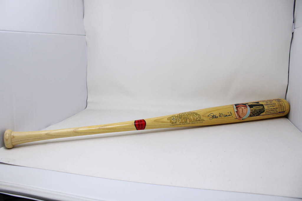Stan Musial Cooperstown Bat Signed Auto Signed PSA/DNA Cardinals Famous Player Series