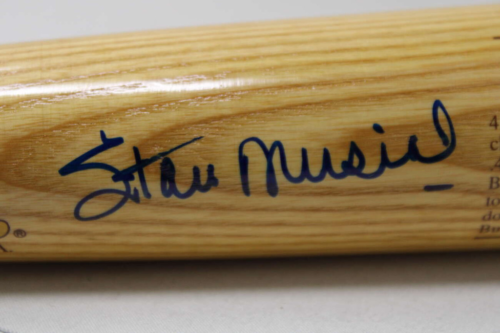 Stan Musial Cooperstown Bat Signed Auto Signed PSA/DNA Cardinals Stadium Series