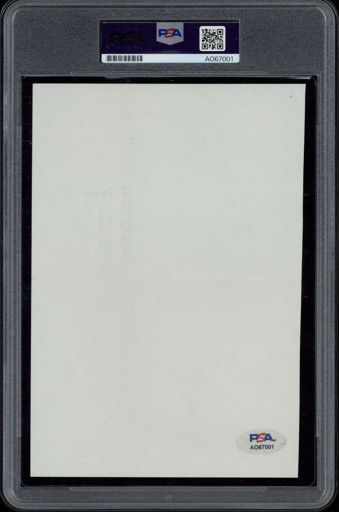Stephen Sondheim Letter Signed Auto PSA/DNA Slab Composer