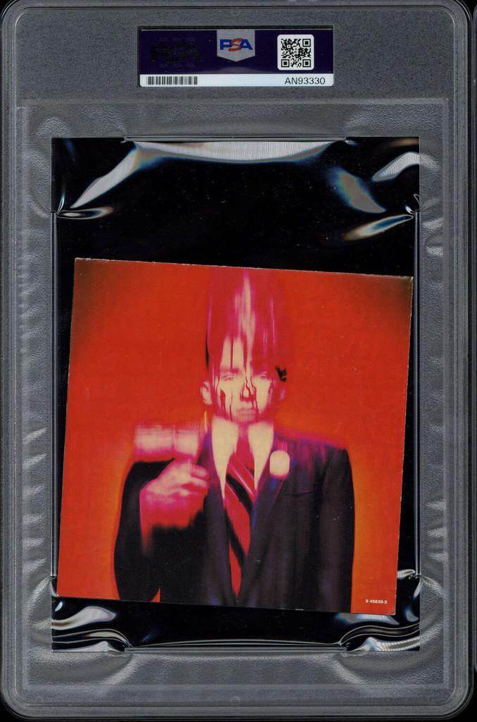 Al Jourgensen Ministry CD Cover Signed Auto PSA/DNA Slab