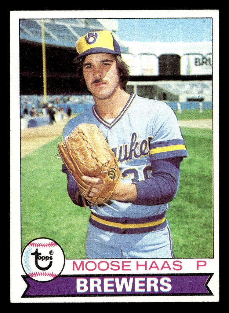 1979 Topps #448 Moose Haas Ex-Mint 