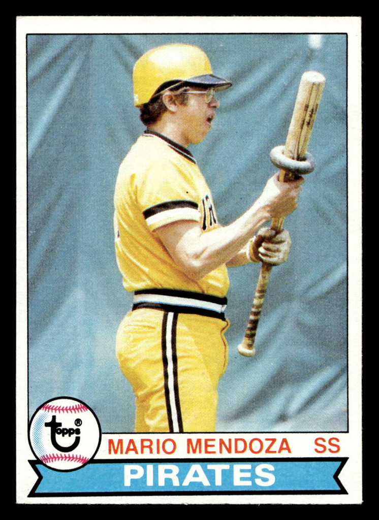1979 Topps #509 Mario Mendoza UER Near Mint  ID: 522476