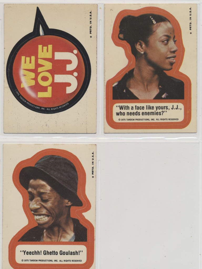 1975 Topps The Good Times Stickers Lot of 11/21 VERY TOUGH  #*sku37206