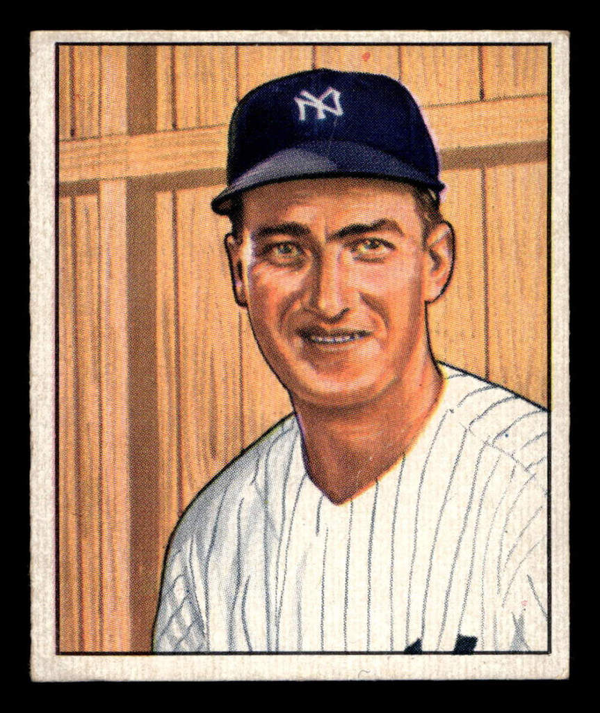 1950 Bowman #216 Bob Porterfield Excellent Yankees