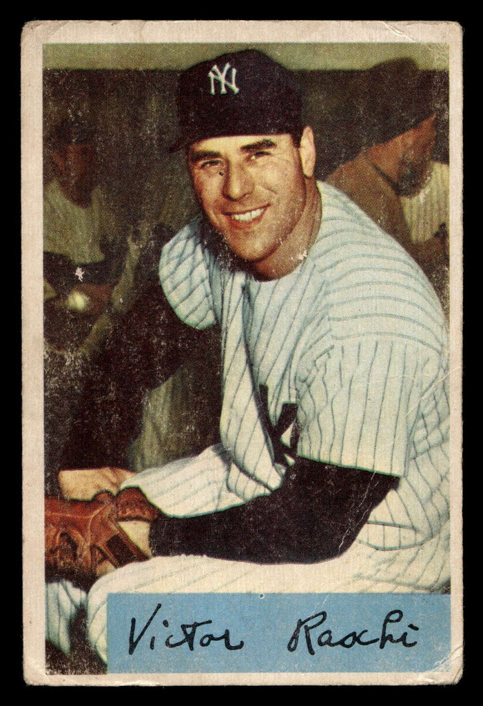 1954 Bowman #33 Vic Raschi G-VG  ID: 522765