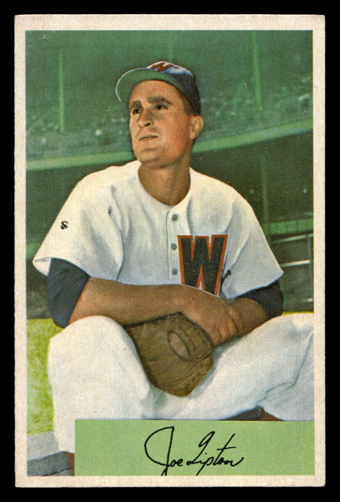 1954 Bowman #180 Joe Tipton Very Good  ID: 522778