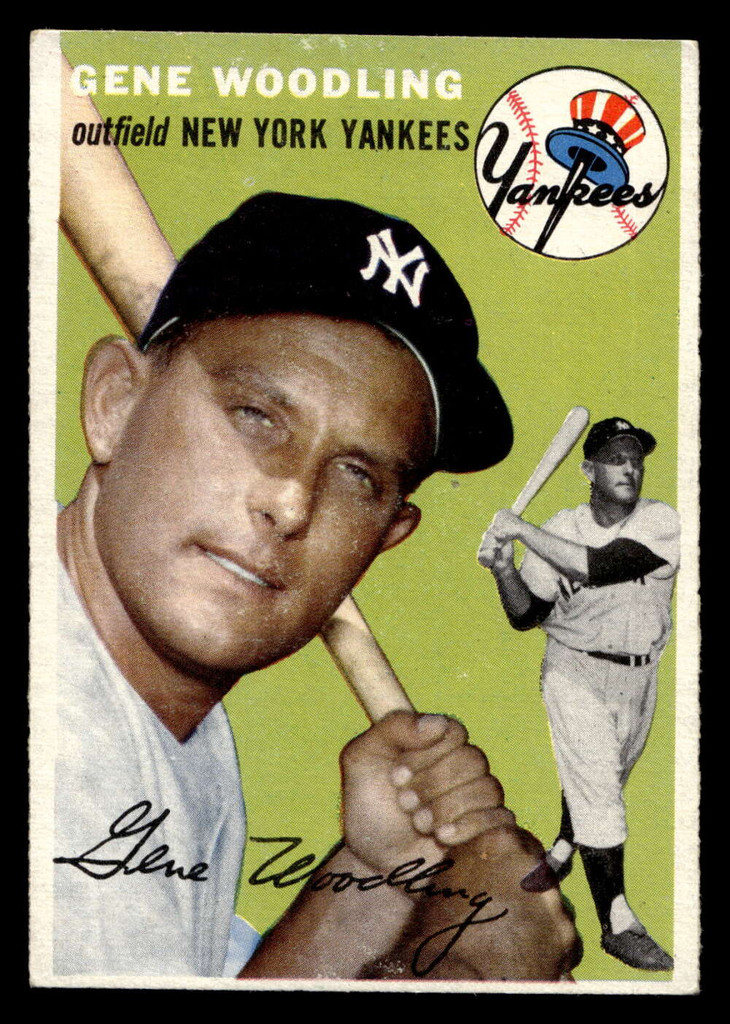 1954 Topps #101 Gene Woodling Excellent+  ID: 522790