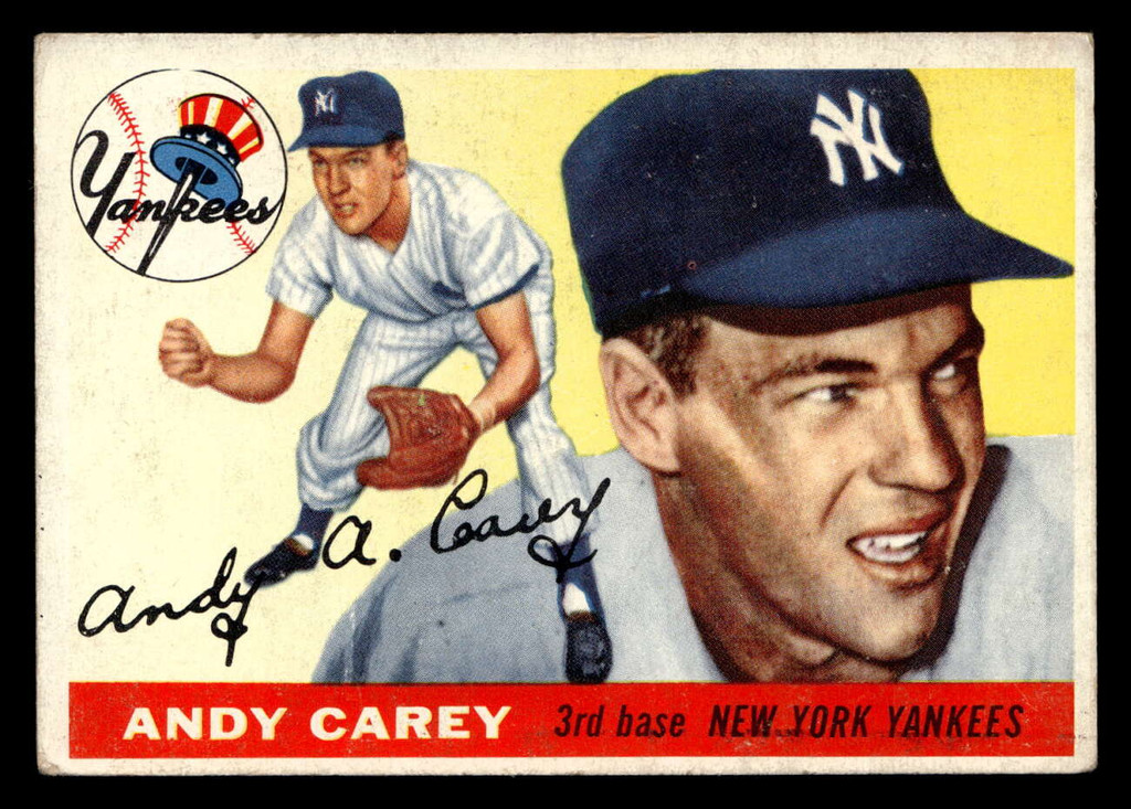 1955 Topps #20 Andy Carey Very Good  ID: 522815