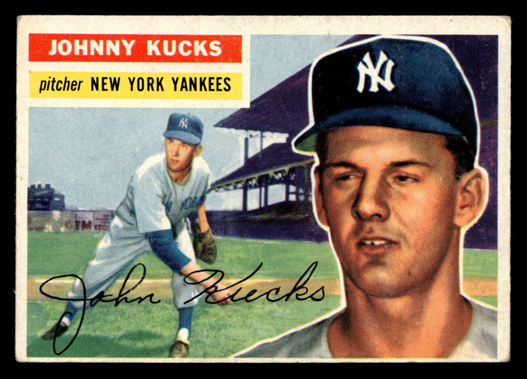 1956 Topps #86 Ray Jablonski Grey Backs Excellent Gray Back  ID: 522858