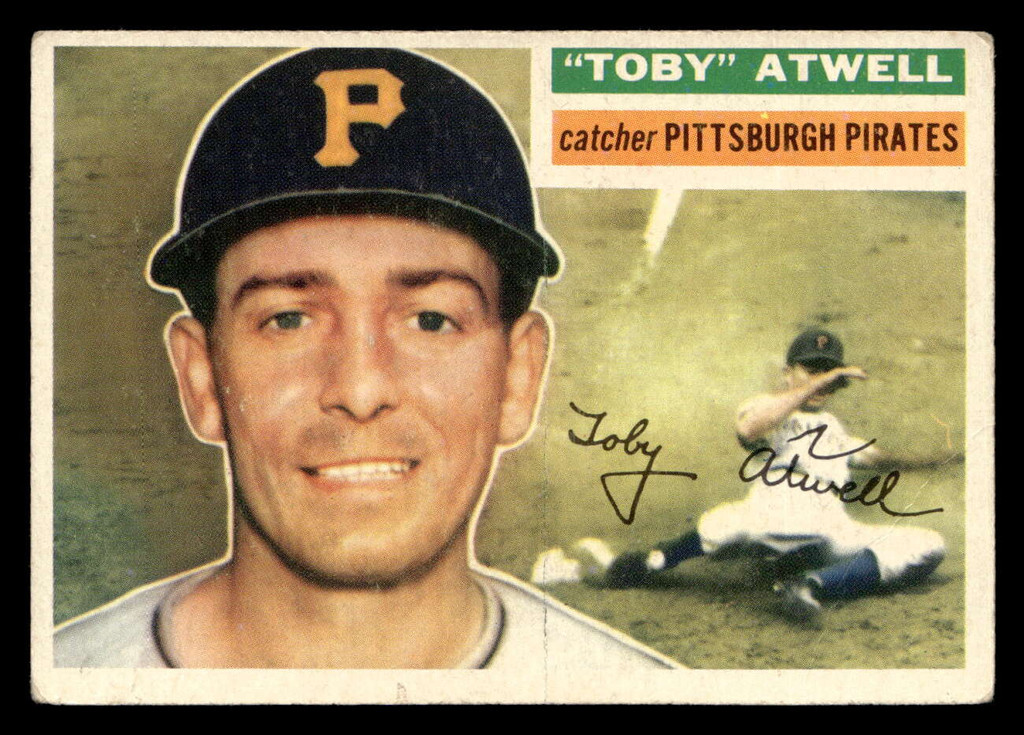 1956 Topps #232 Toby Atwell Very Good  ID: 522907