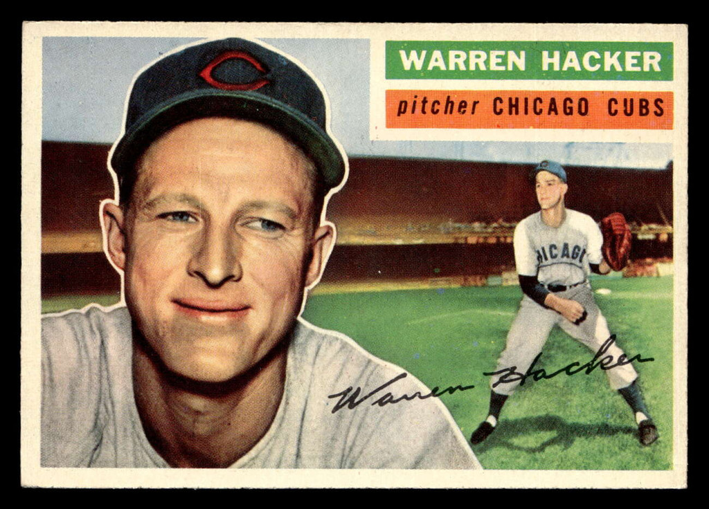 1956 Topps #282 Warren Hacker Ex-Mint  ID: 522918