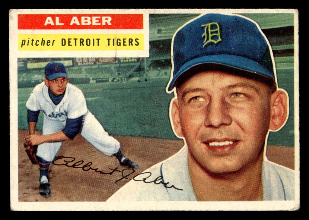 1956 Topps #317 Al Aber Very Good  ID: 522932