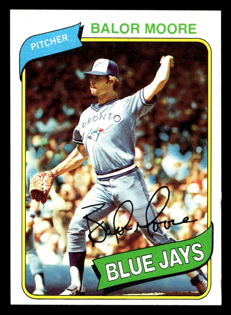 1980 Topps #19 Balor Moore Near Mint 
