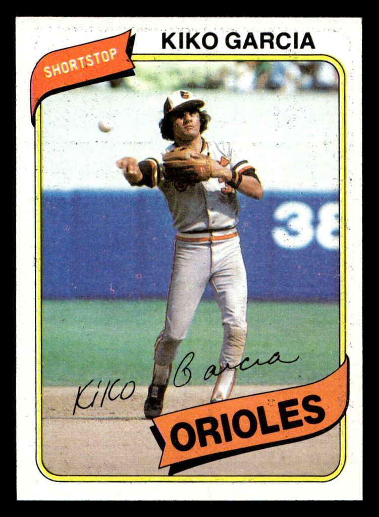 1980 Topps #37 Kiko Garcia Near Mint+ 