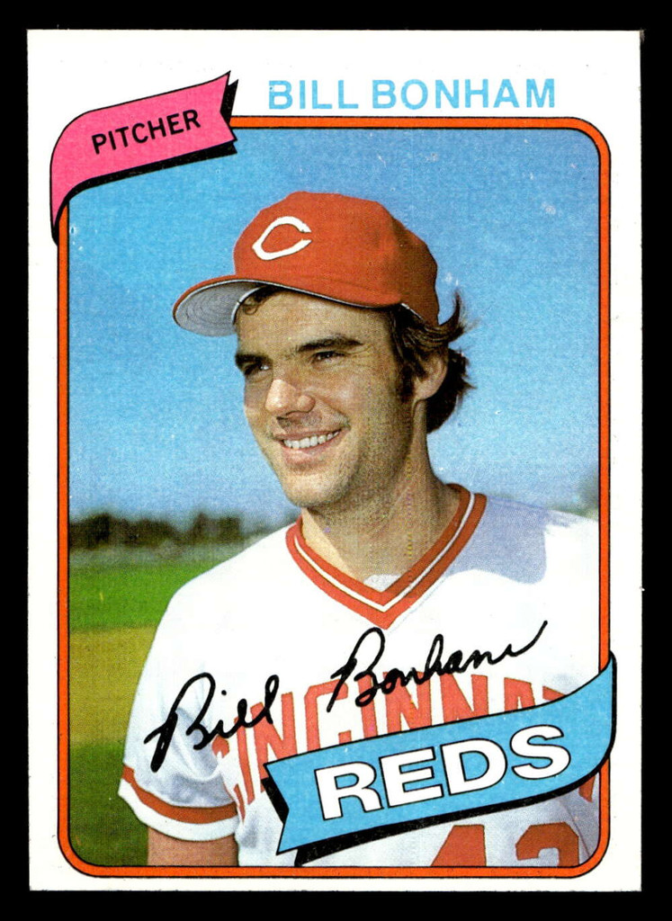 1980 Topps #47 Bill Bonham DP Near Mint 