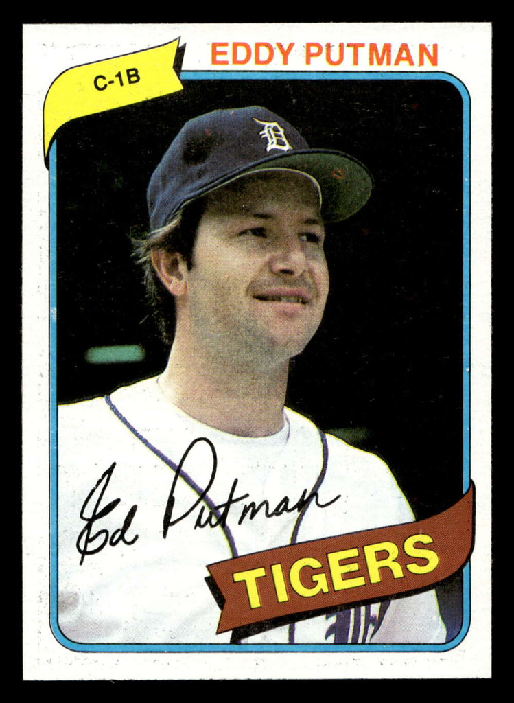 1980 Topps #59 Eddy Putman Near Mint+ RC Rookie 