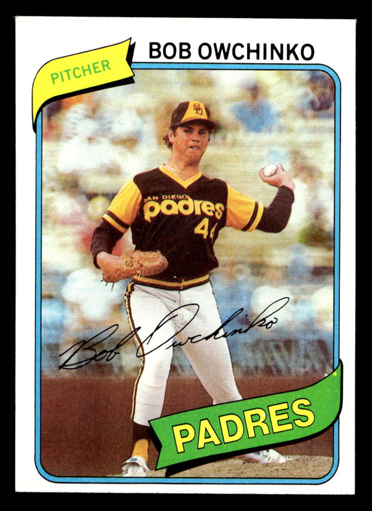 1980 Topps #79 Bob Owchinko Near Mint 