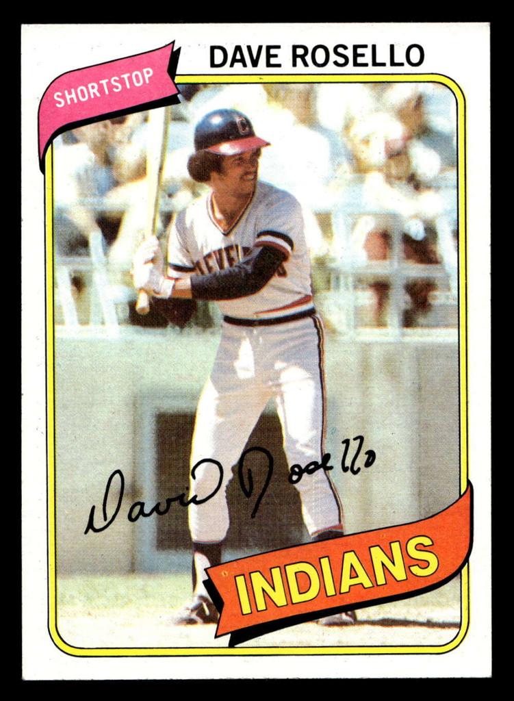 1980 Topps #122 Dave Rosello DP Near Mint 