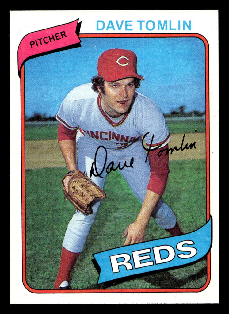 1980 Topps #126 Dave Tomlin Near Mint 