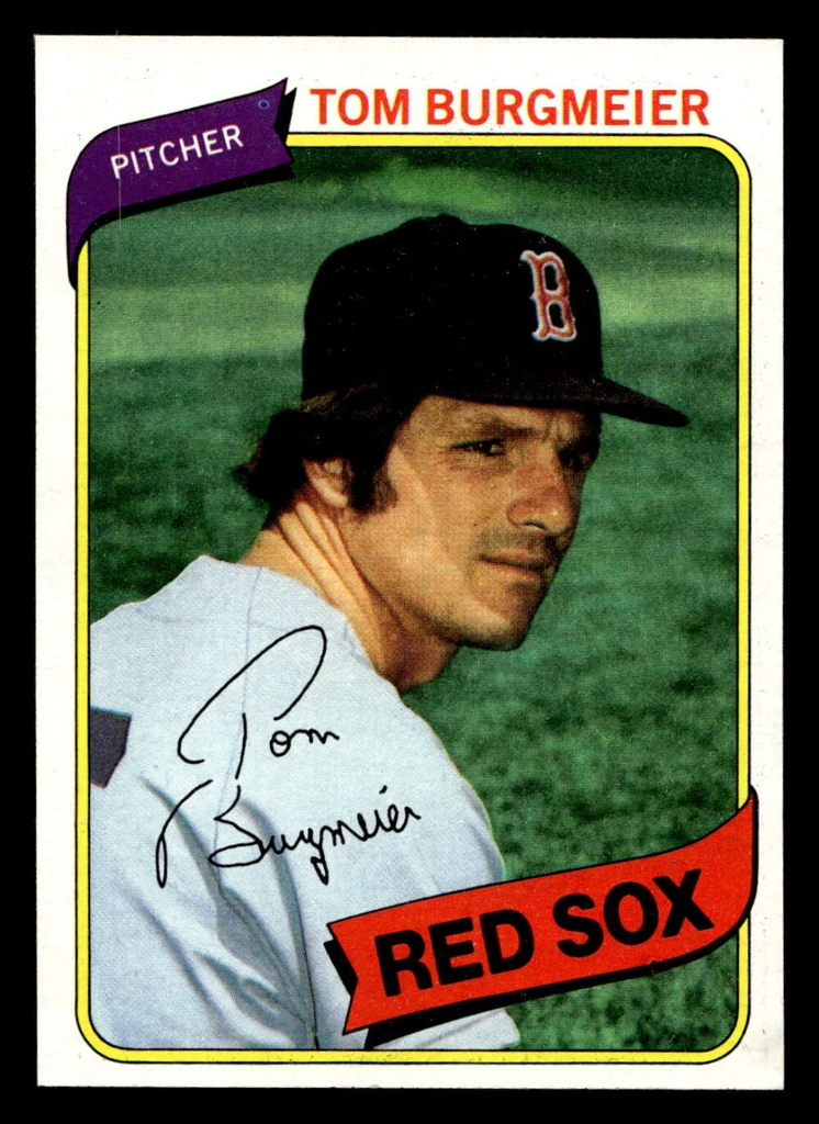 1980 Topps #128 Tom Burgmeier Near Mint+ 