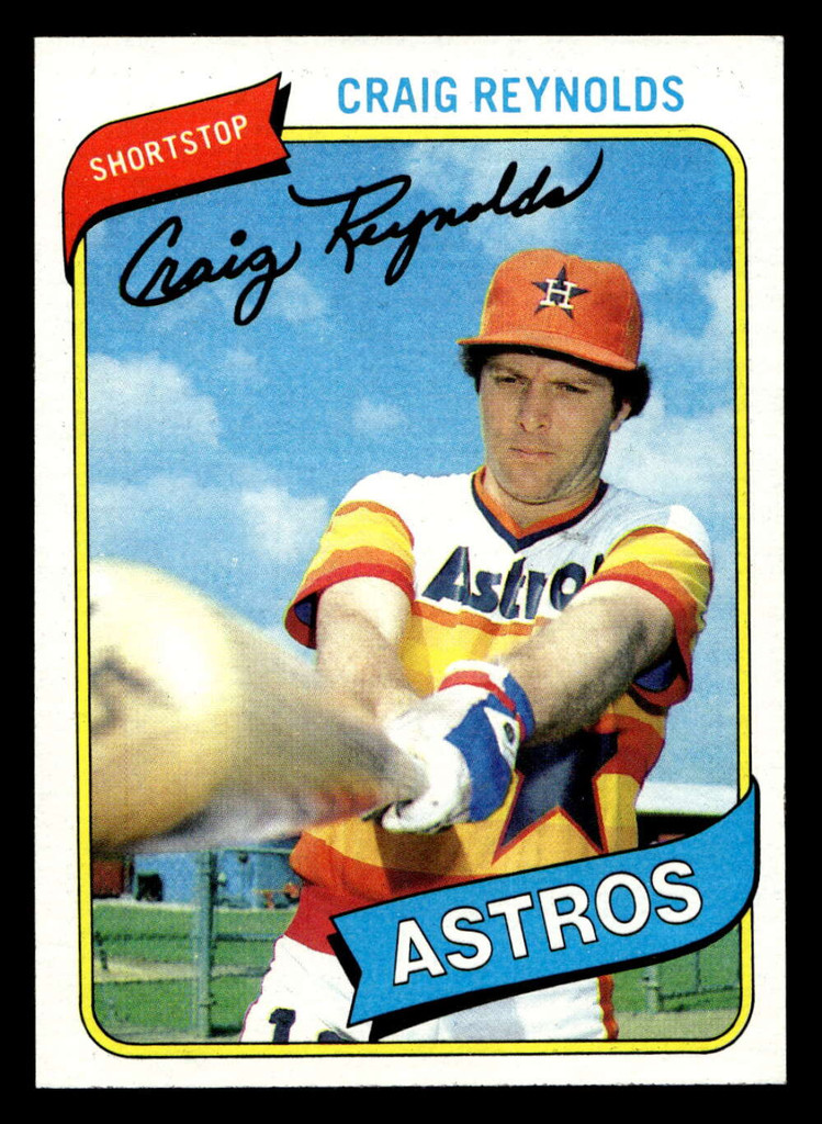 1980 Topps #129 Craig Reynolds Near Mint+ 