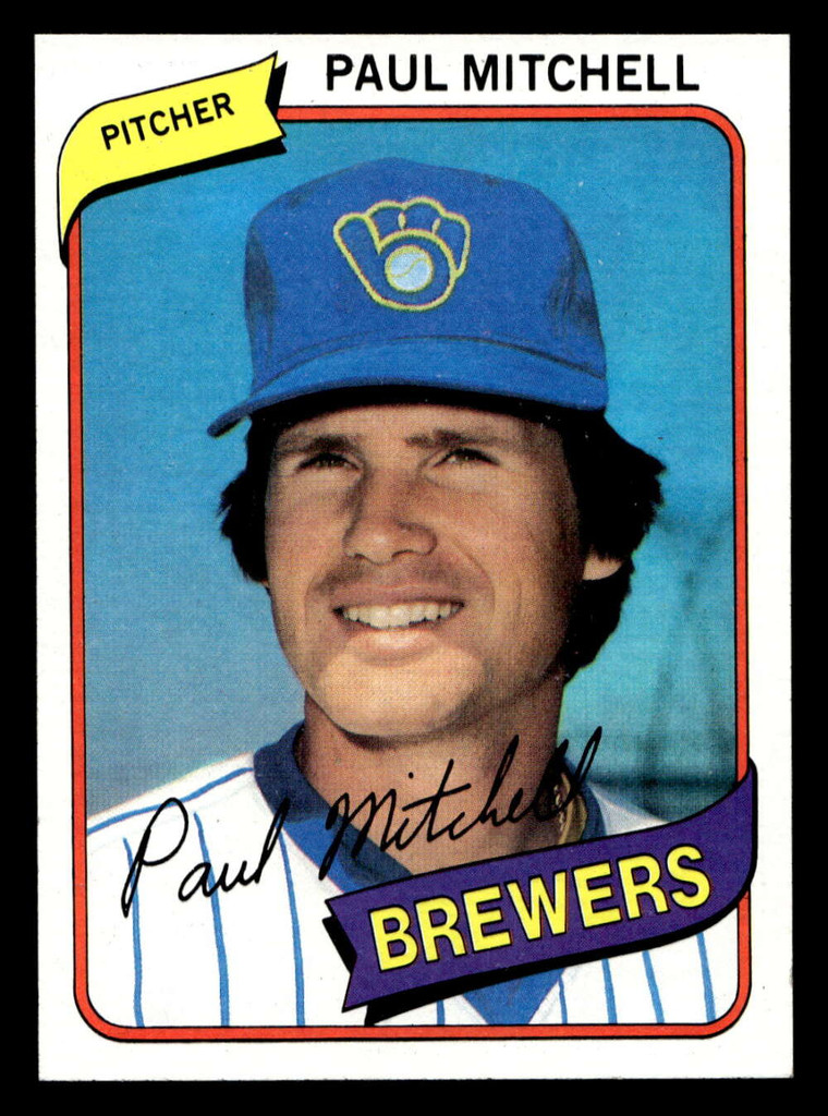 1980 Topps #131 Paul Mitchell Near Mint+ 