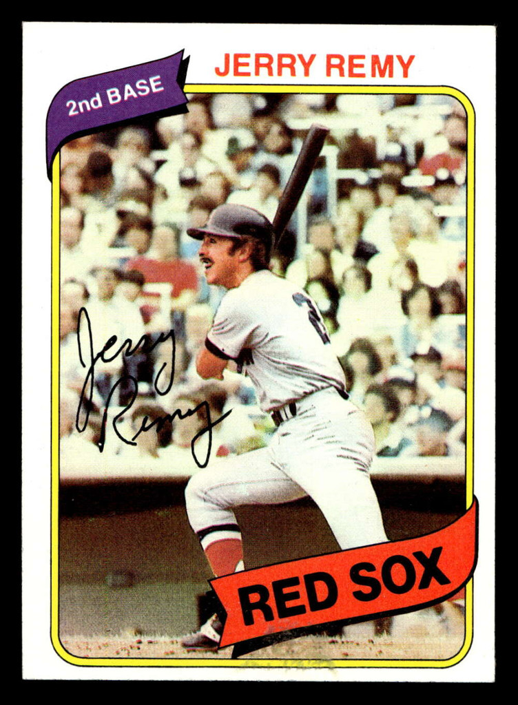 1980 Topps #155 Jerry Remy Near Mint 
